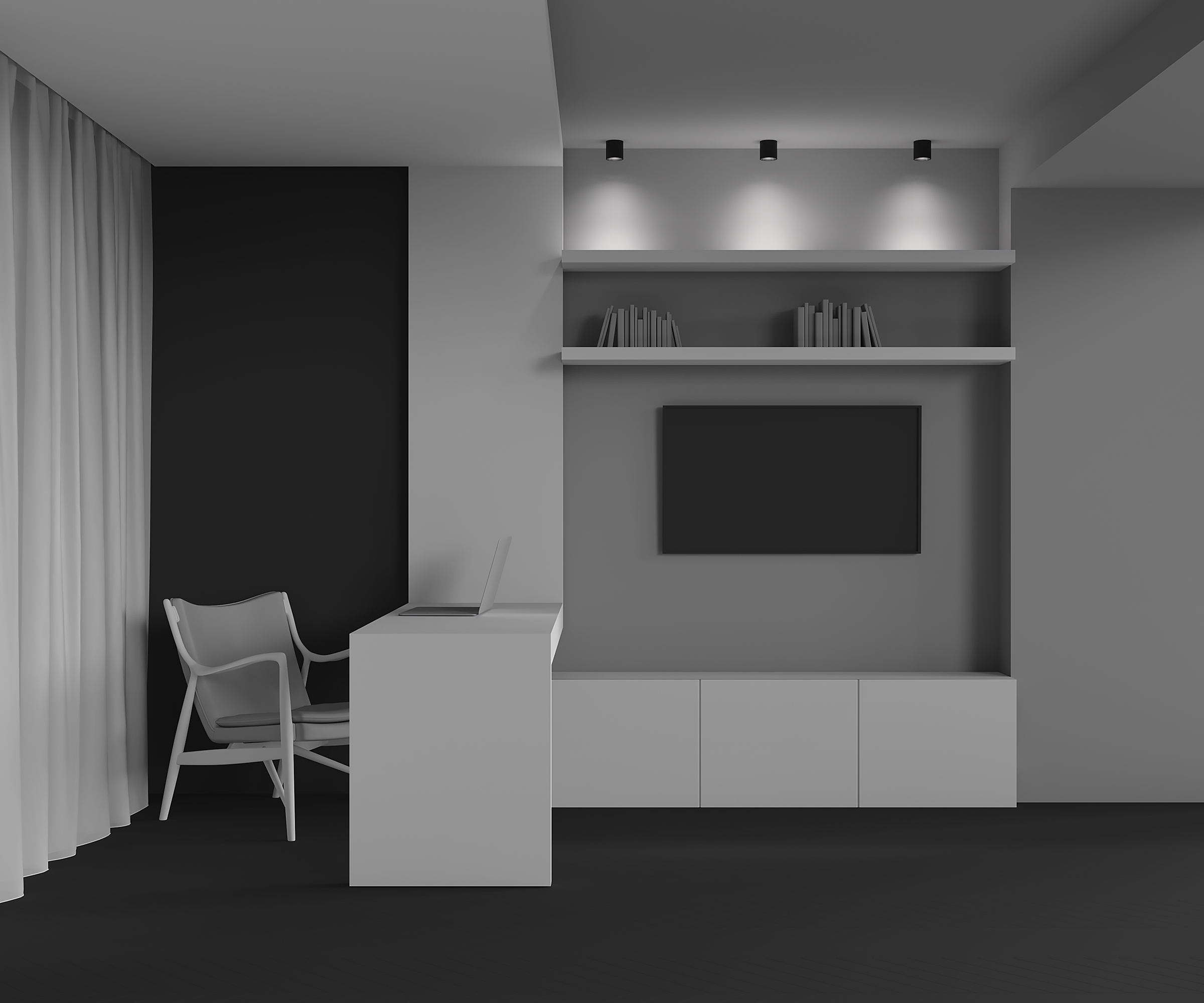 картинка Потолочный светильник Technical C064CL-L12B3K