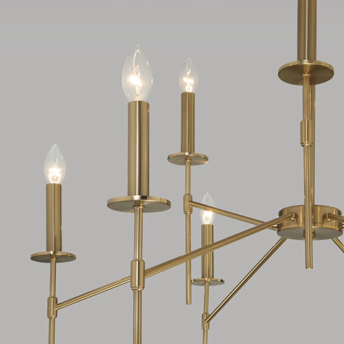 картинка Умная потолочная люстра 60142/9 латунь