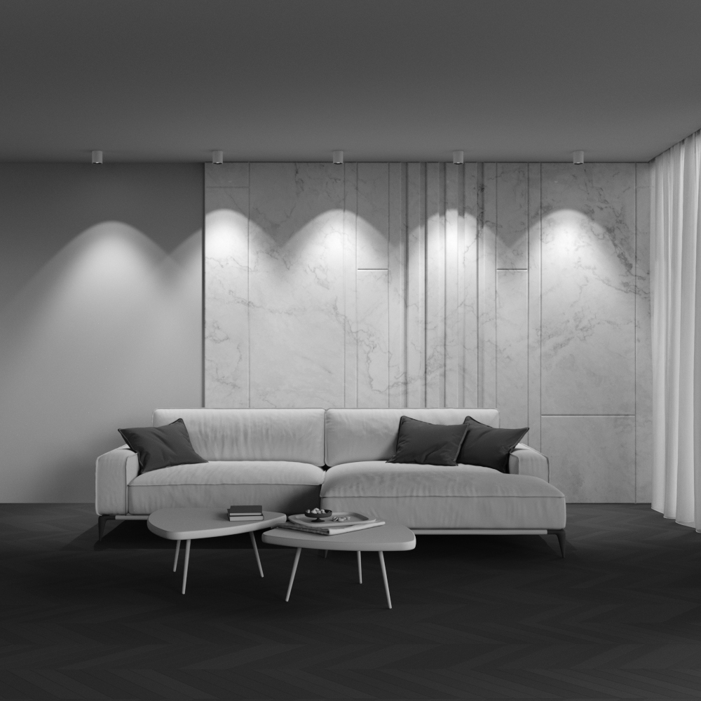 картинка Потолочный светильник Technical C064CL-12W4K-RD-WB