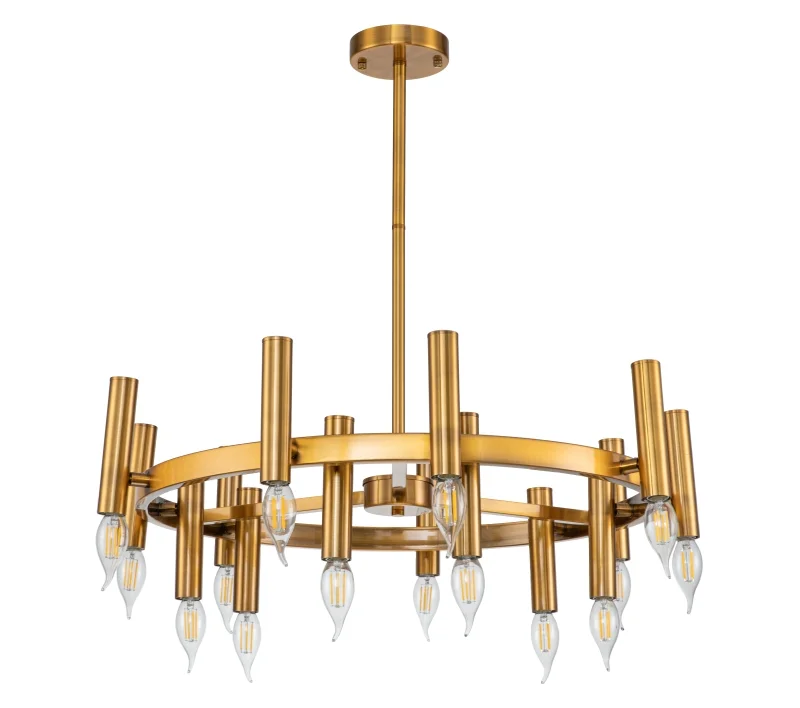 картинка Люстра на штанге Stilfort 2156/05/15P серия Leonardo