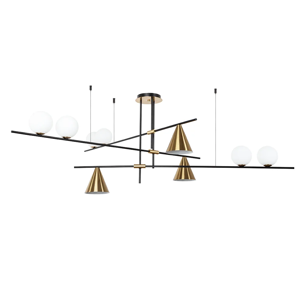 картинка Люстра на штанге Arte Lamp JACOB A7029PL-9BK