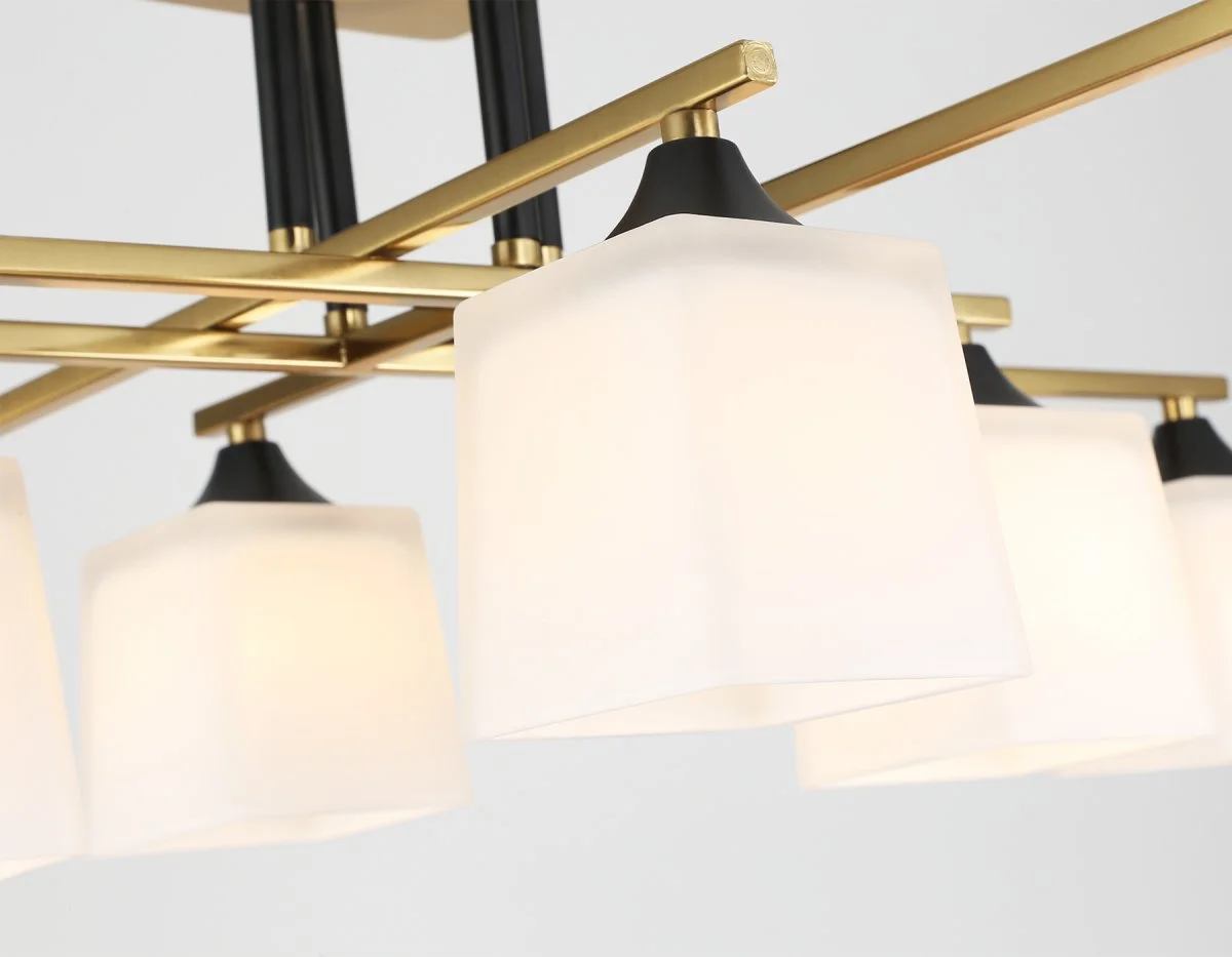 картинка Люстра на штанге со стеклянными плафонами TR303044