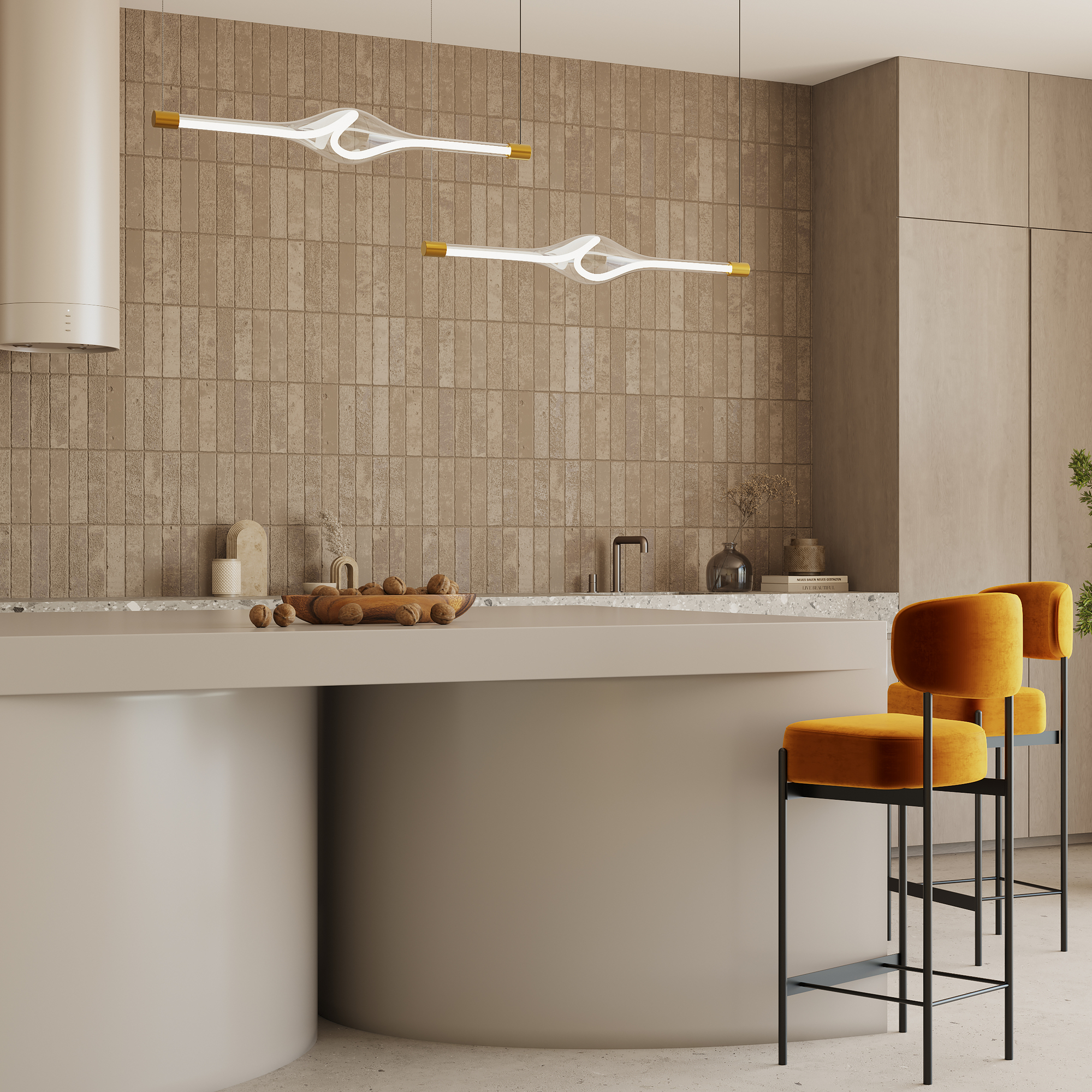 картинка Подвесной светильник Maytoni MOD290PL-L23BS3K