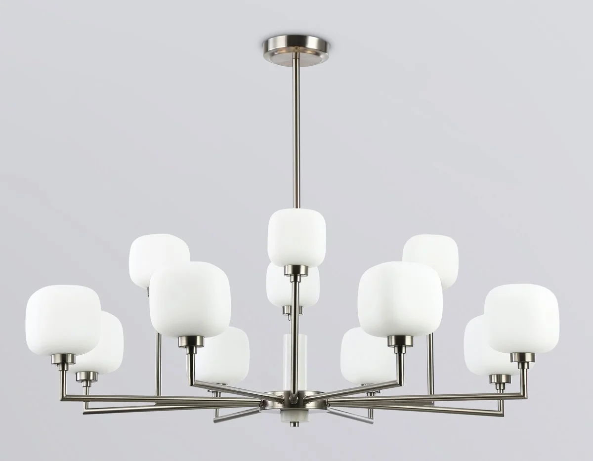 картинка Люстра на штанге с мрамором LH53005