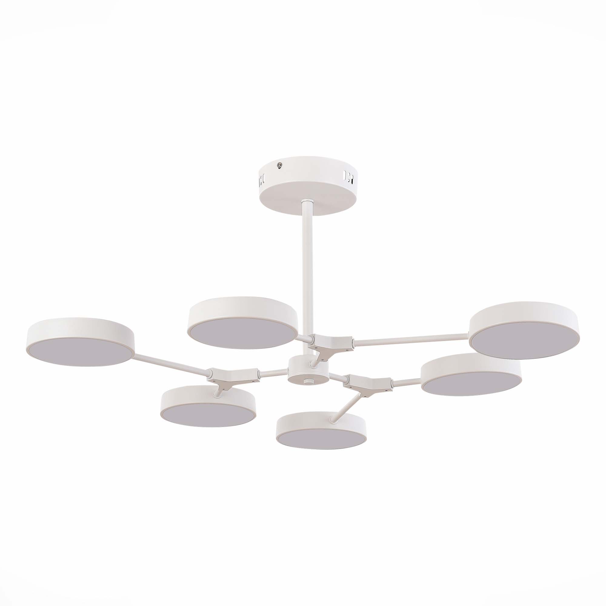 картинка SLE6003-502-06 Светильник потолочный Белый/Белый LED 6*10W