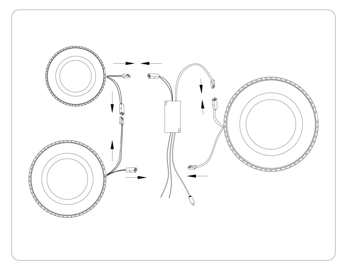 картинка Потолочный светодиодный светильник с пультом