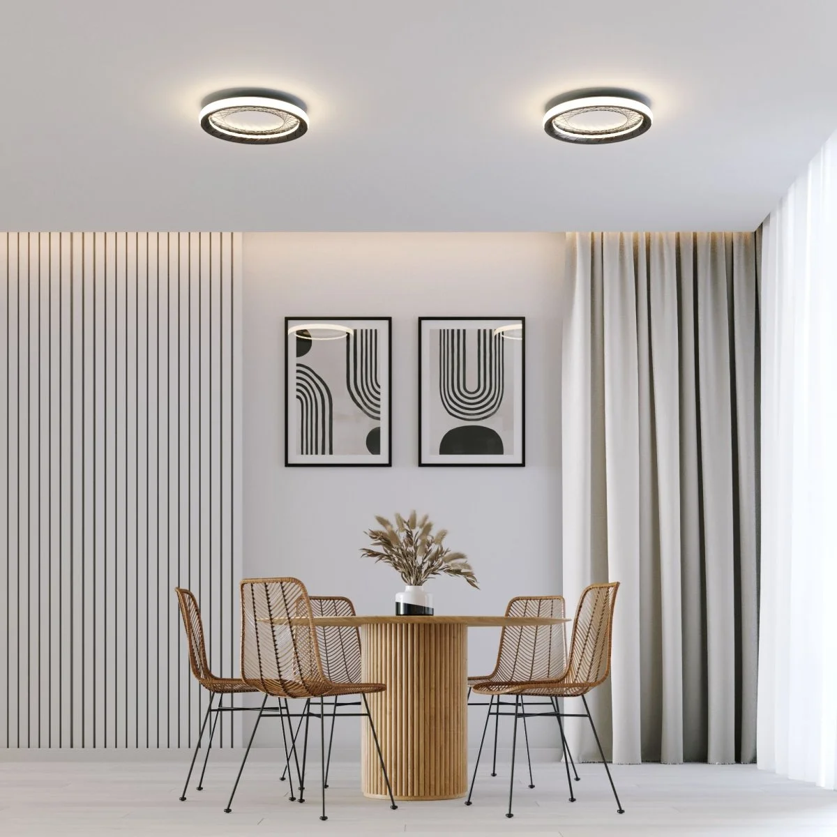 картинка Потолочный светодиодный светильник 40022/1 LED серый