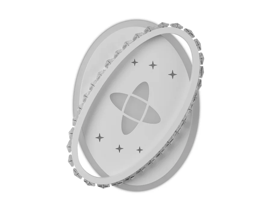 картинка Настенный светодиодный светильник с хрусталем  FA234