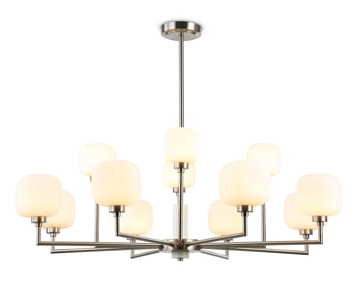 картинка Люстра на штанге с мрамором LH53005