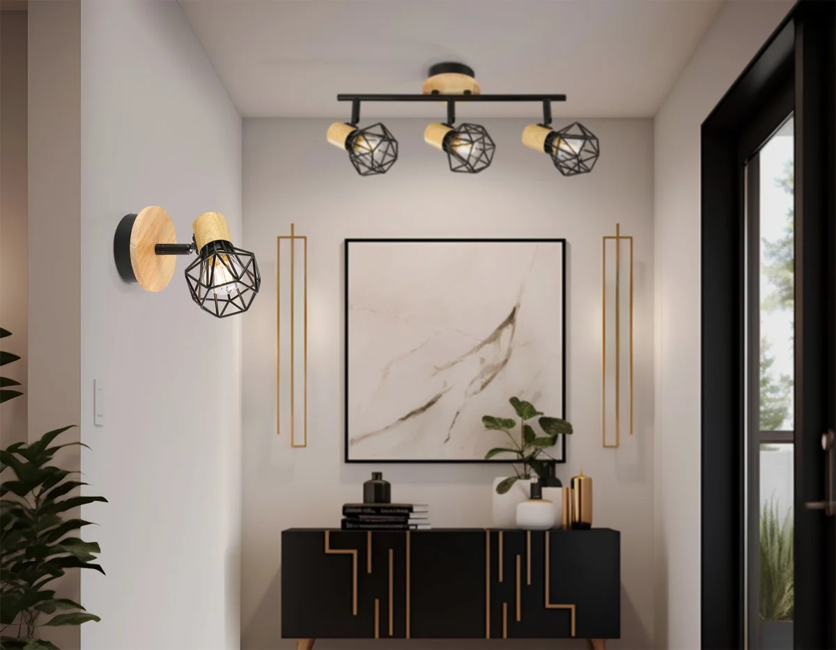 картинка Настенно-потолочный спот в стиле лофт TR8751