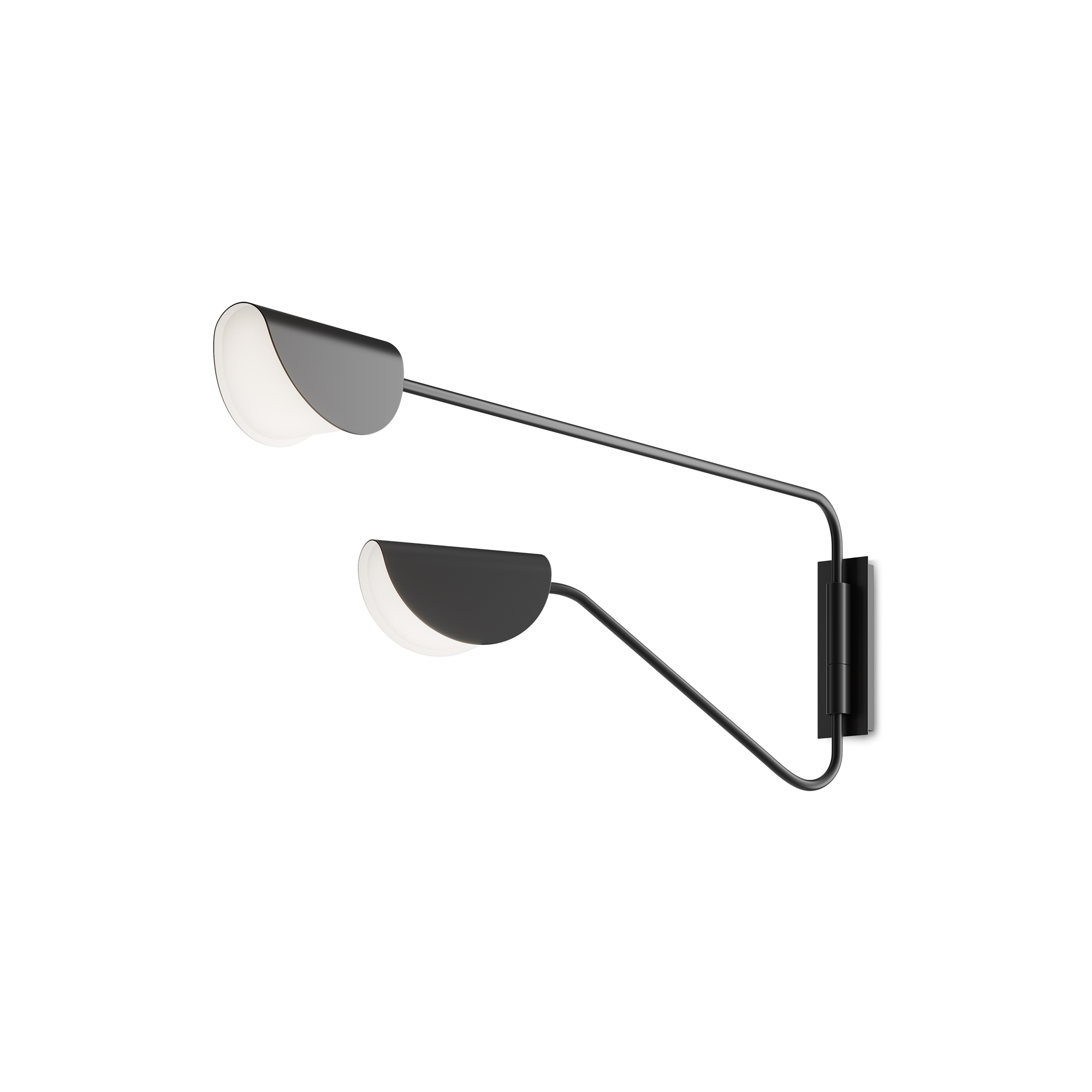 картинка Настенный светильник (бра) Maytoni MOD126WL-02B