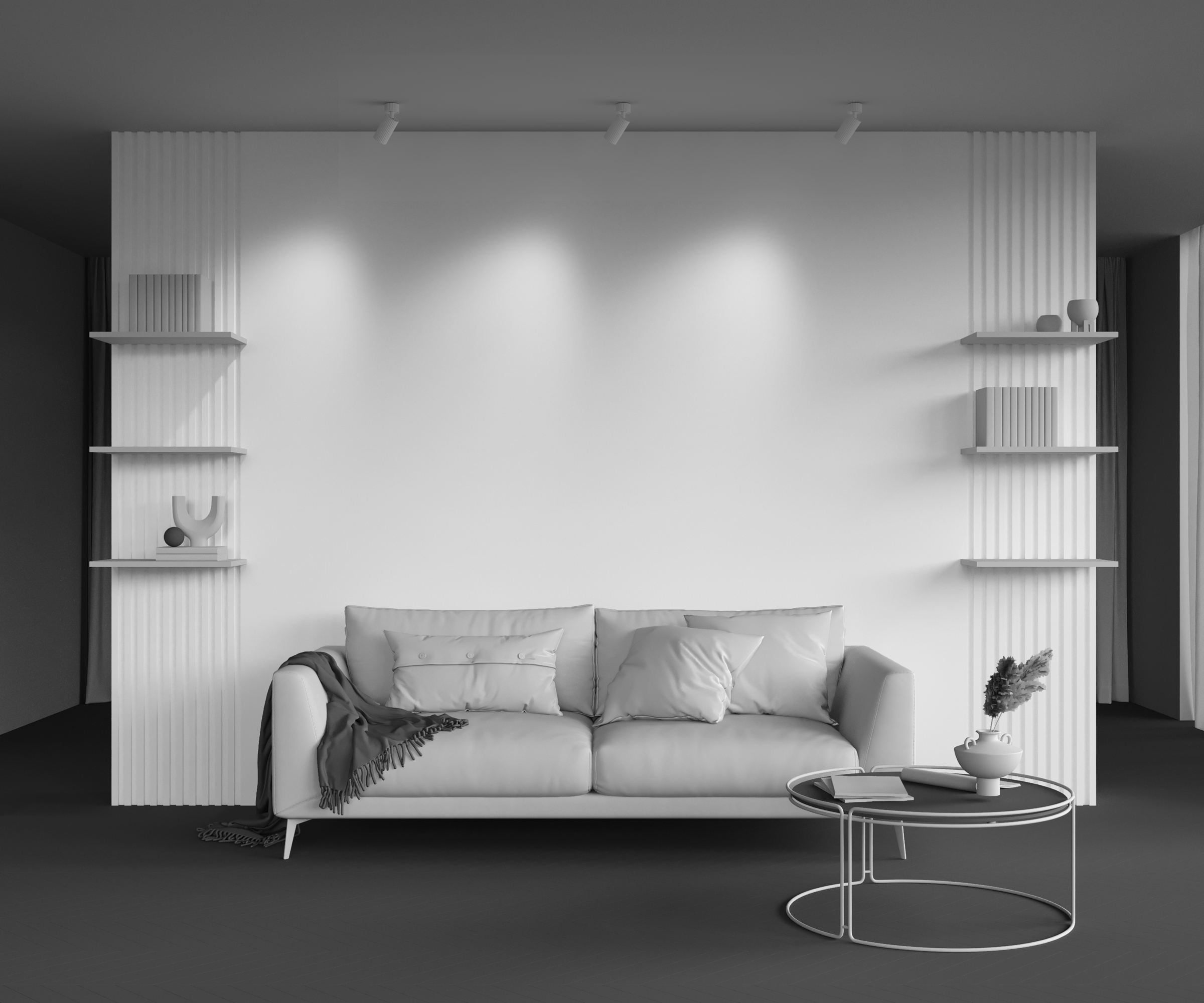 картинка Потолочный светильник Technical C108CL-01-GU10-W