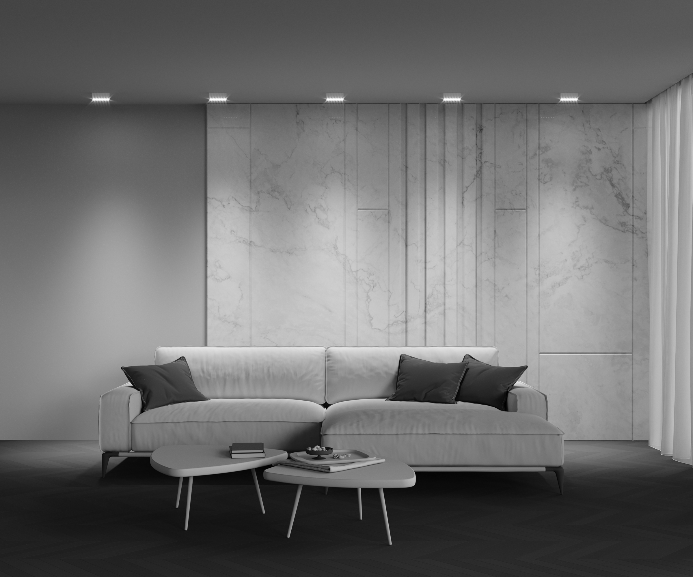 картинка Потолочный светильник Technical C066CL-12W3-6K-W