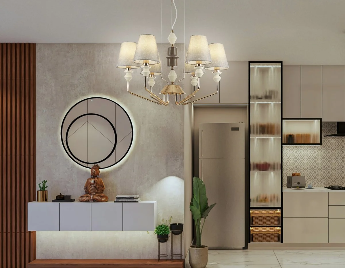 картинка Подвесная люстра с абажурами LH75401