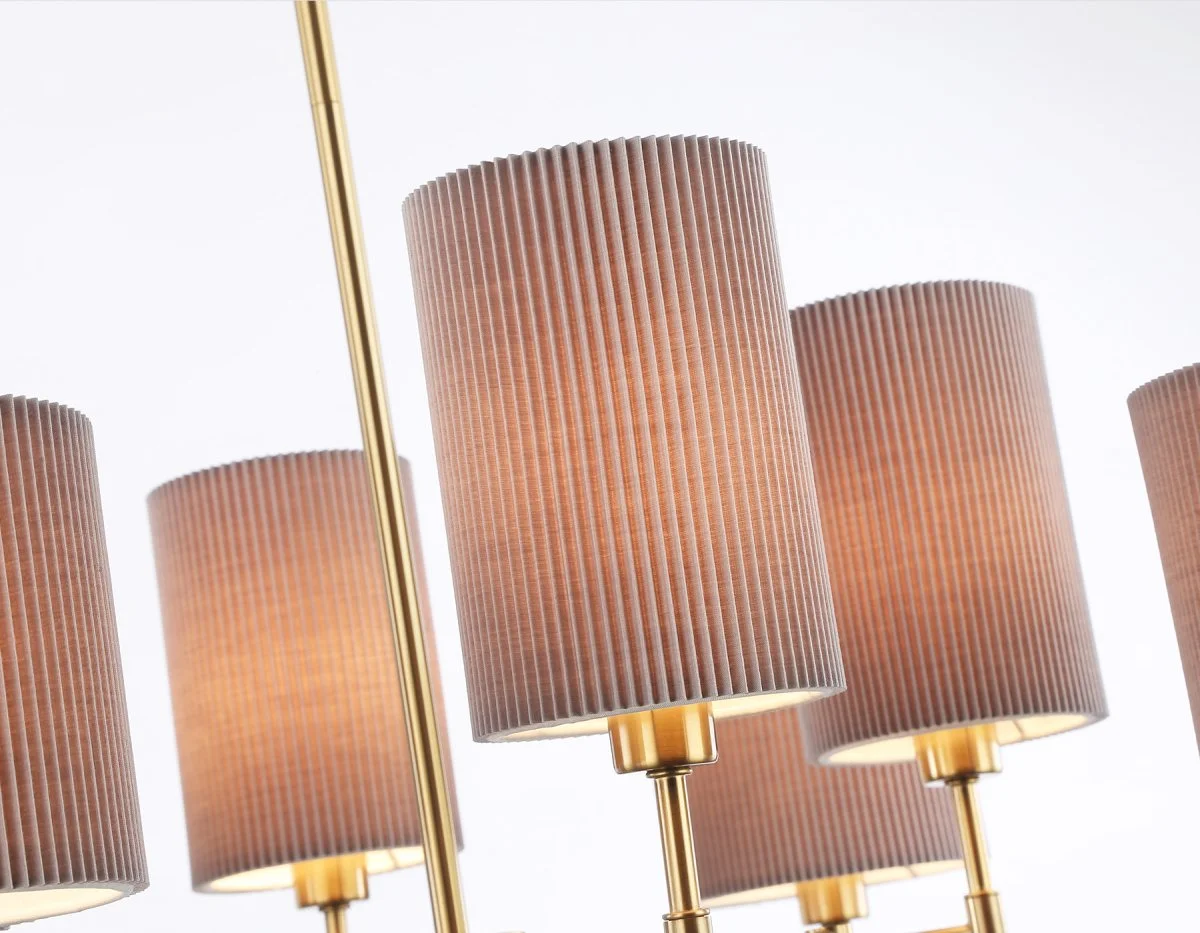 картинка Люстра на штанге с абажурами LH72383