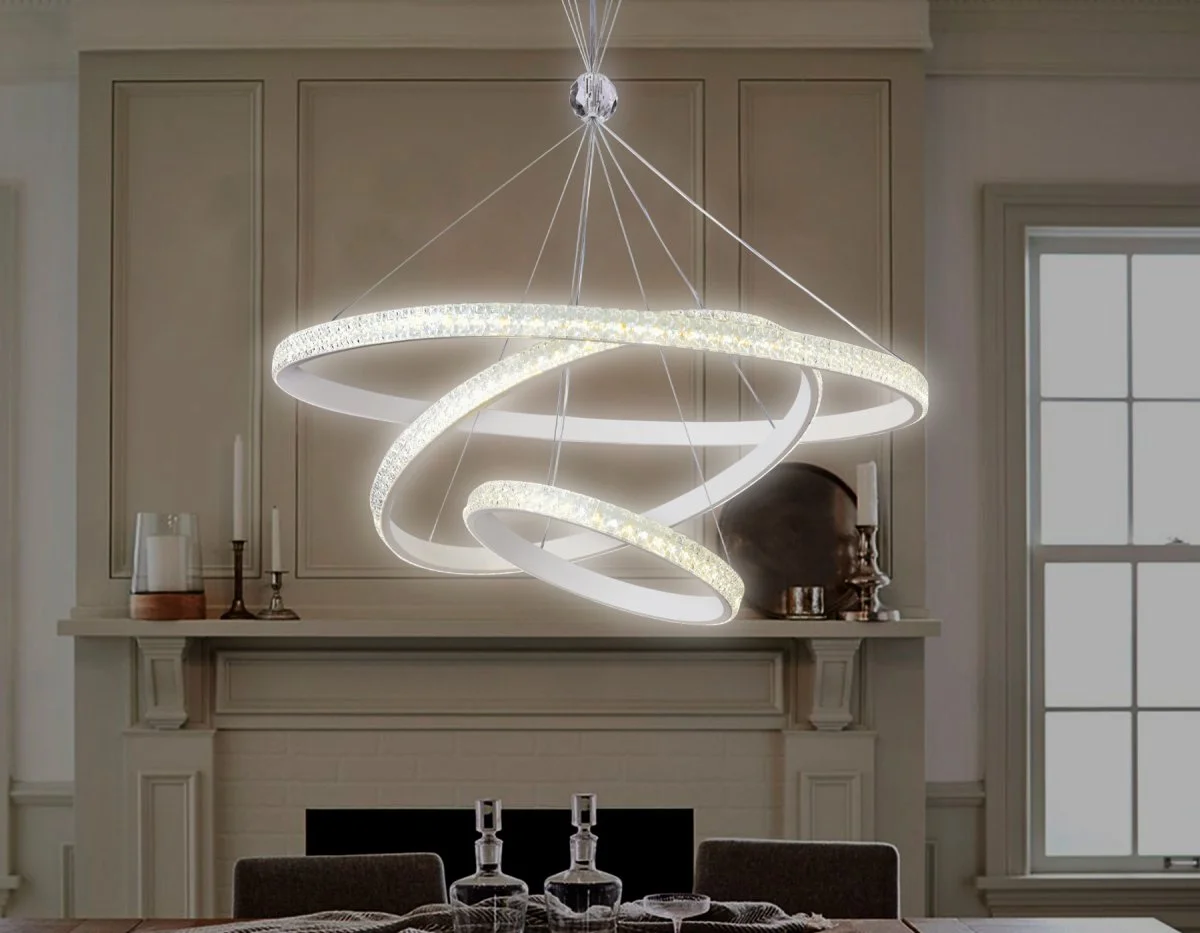 картинка Подвесной светодиодный светильник с пультом FA6157