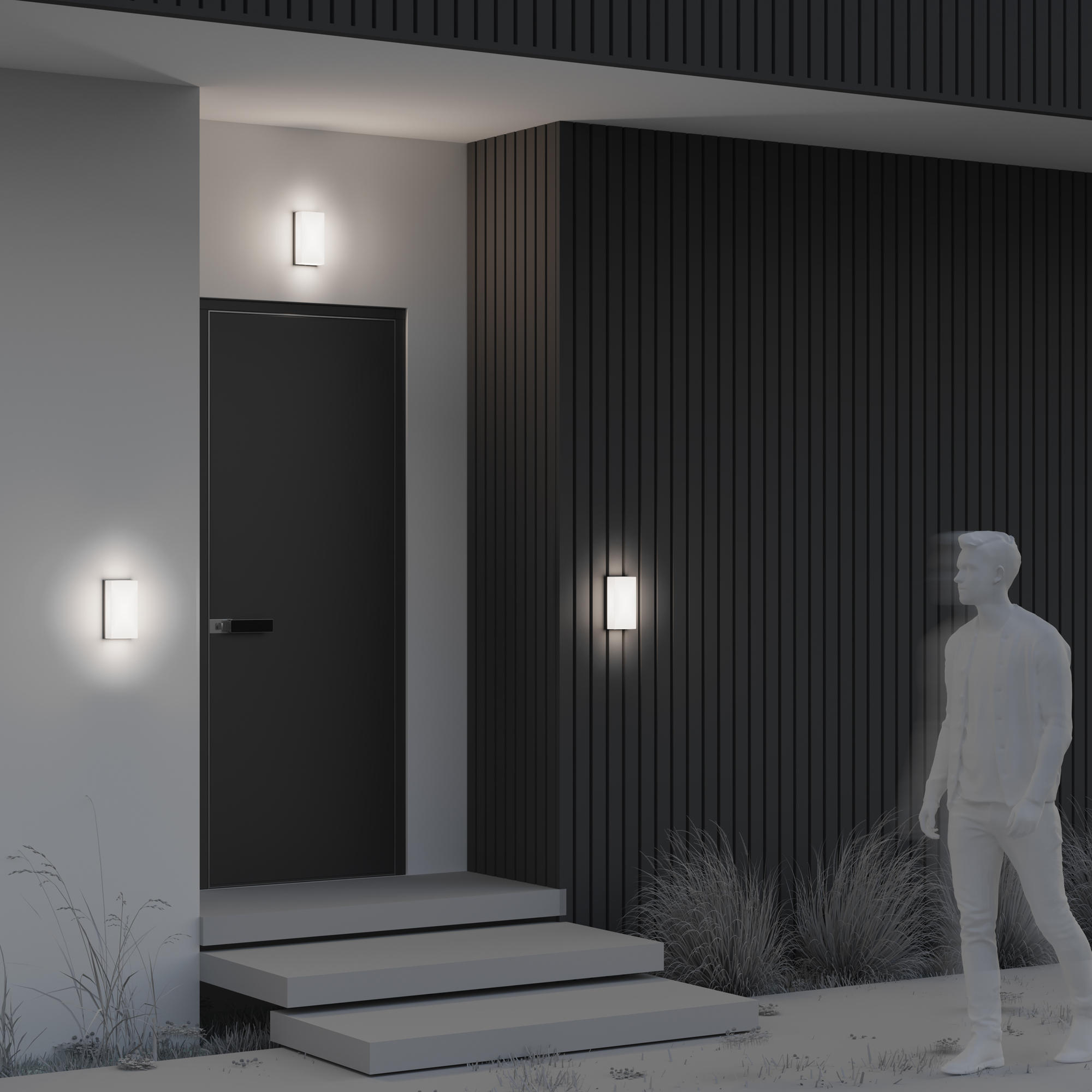 картинка Настенный светильник (бра) Outdoor O454WL-L10GF3K