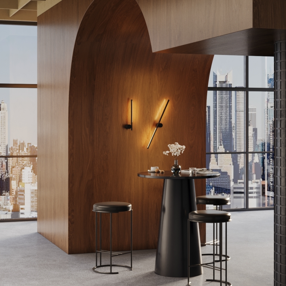 картинка Настенный светильник (бра) Maytoni MOD432WL-L9B3K