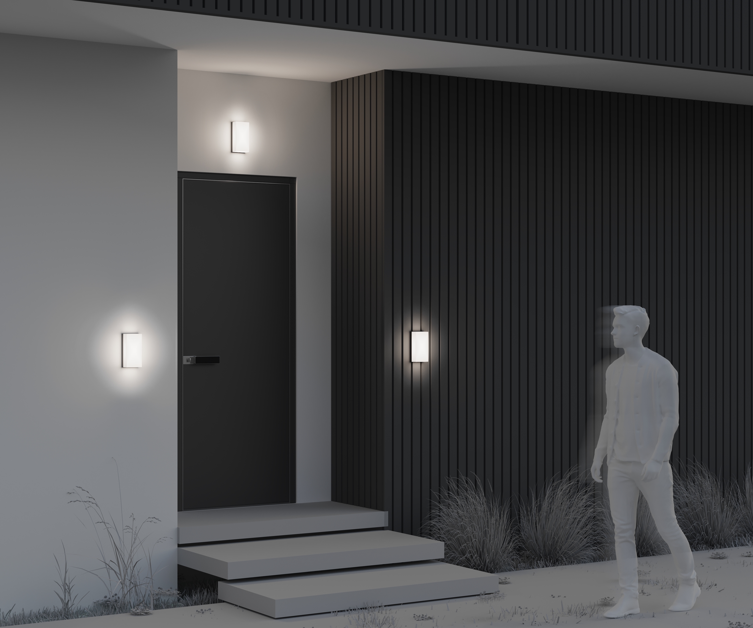 картинка Настенный светильник (бра) Outdoor O454WL-L10GF3K