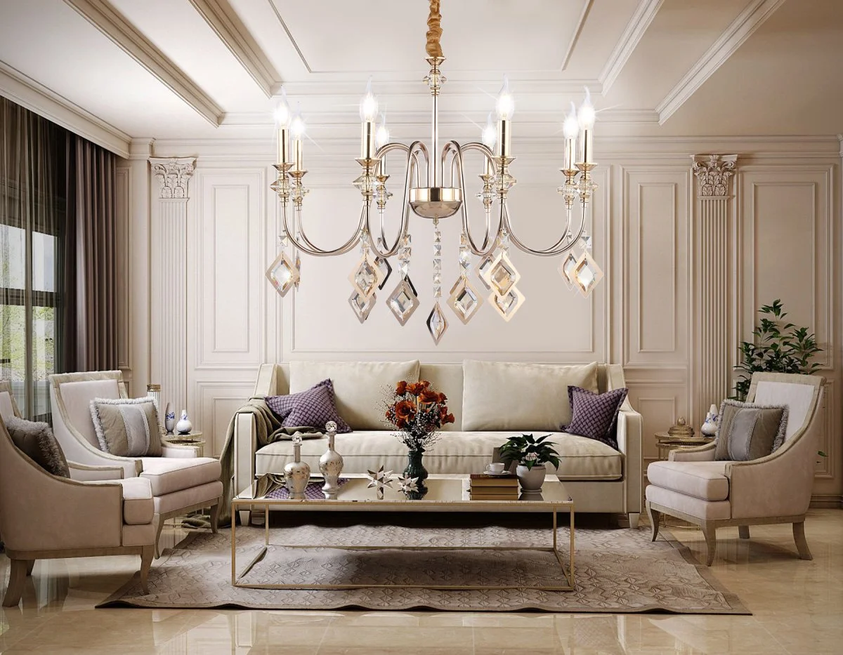 картинка Подвесная люстра с хрусталем TR4957