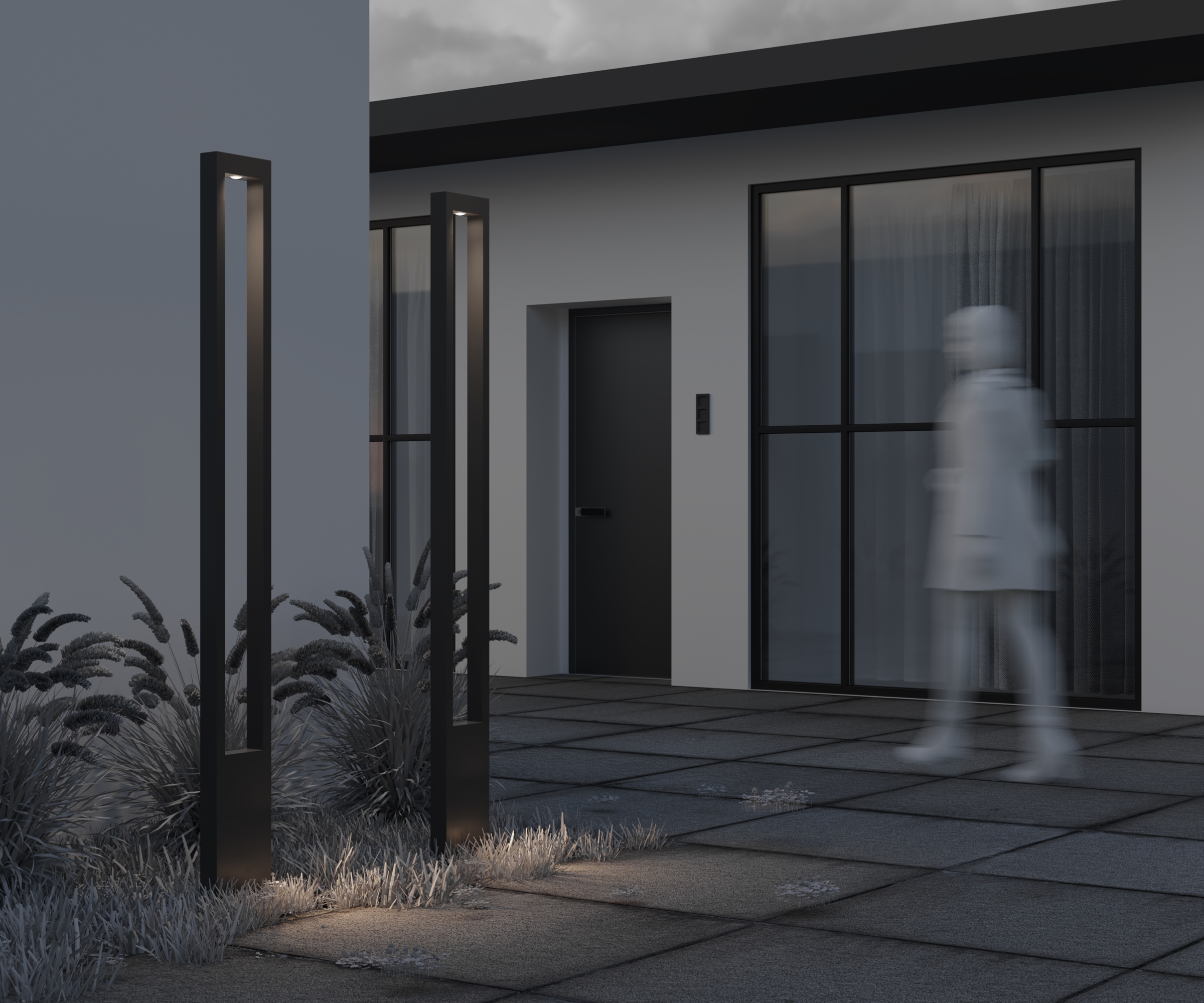 картинка Садово-парковый светильник Outdoor O425FL-L25GF