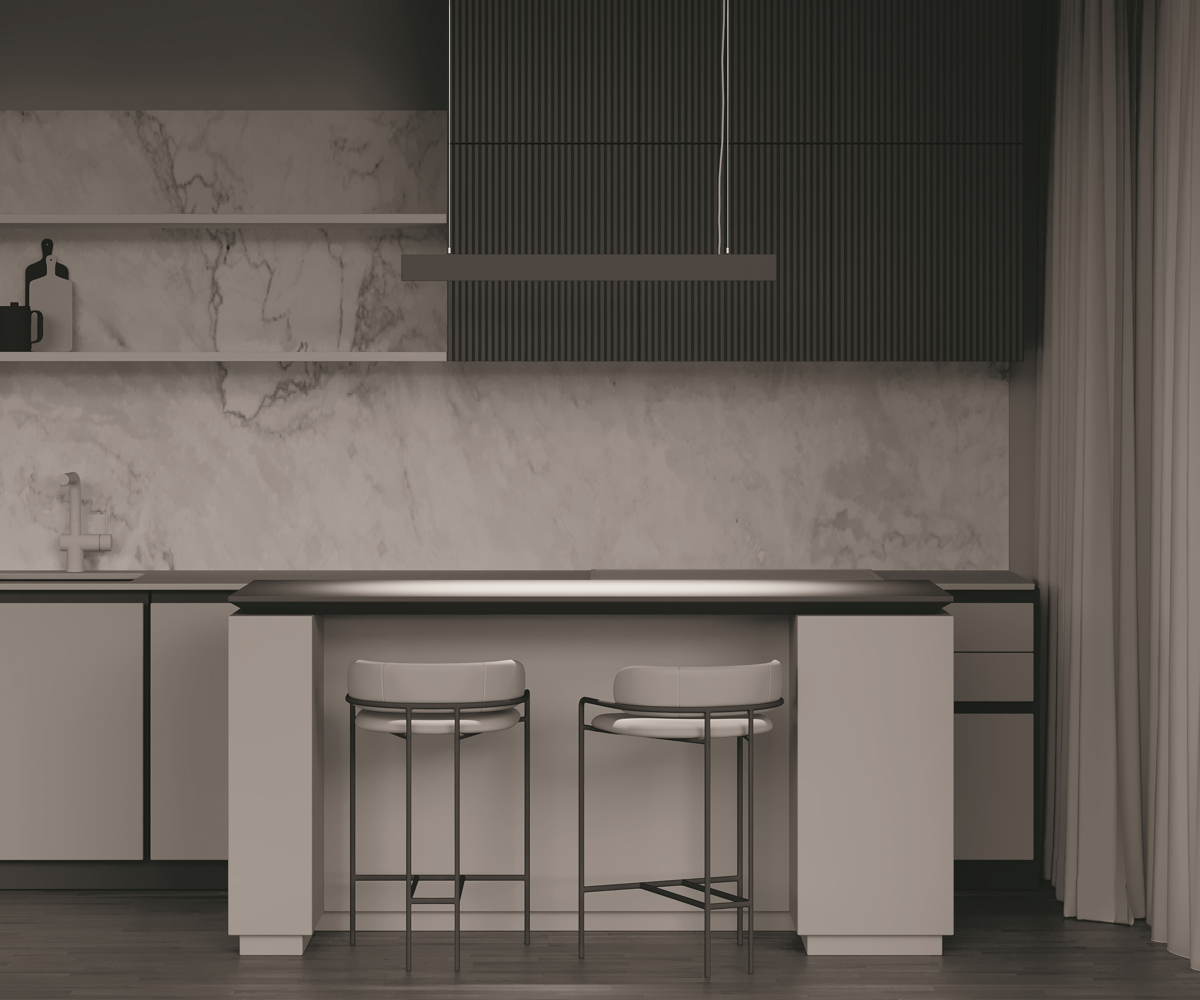 картинка Подвесной светильник Technical P050PL-L40B4K