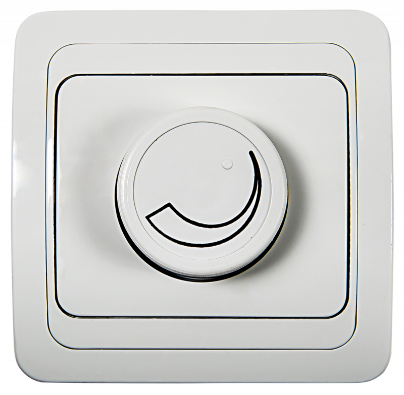 картинка Диммер 600Вт CLASSICO белый 2111 IN HOME