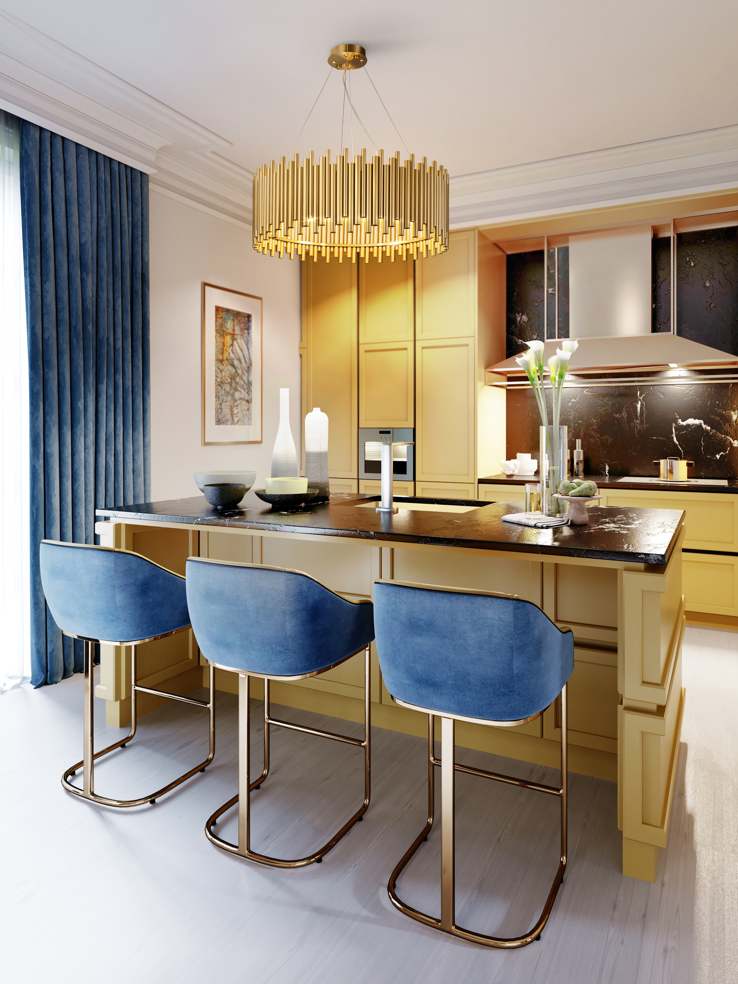 картинка Подвесной светильник Maytoni MOD135PL-08BS