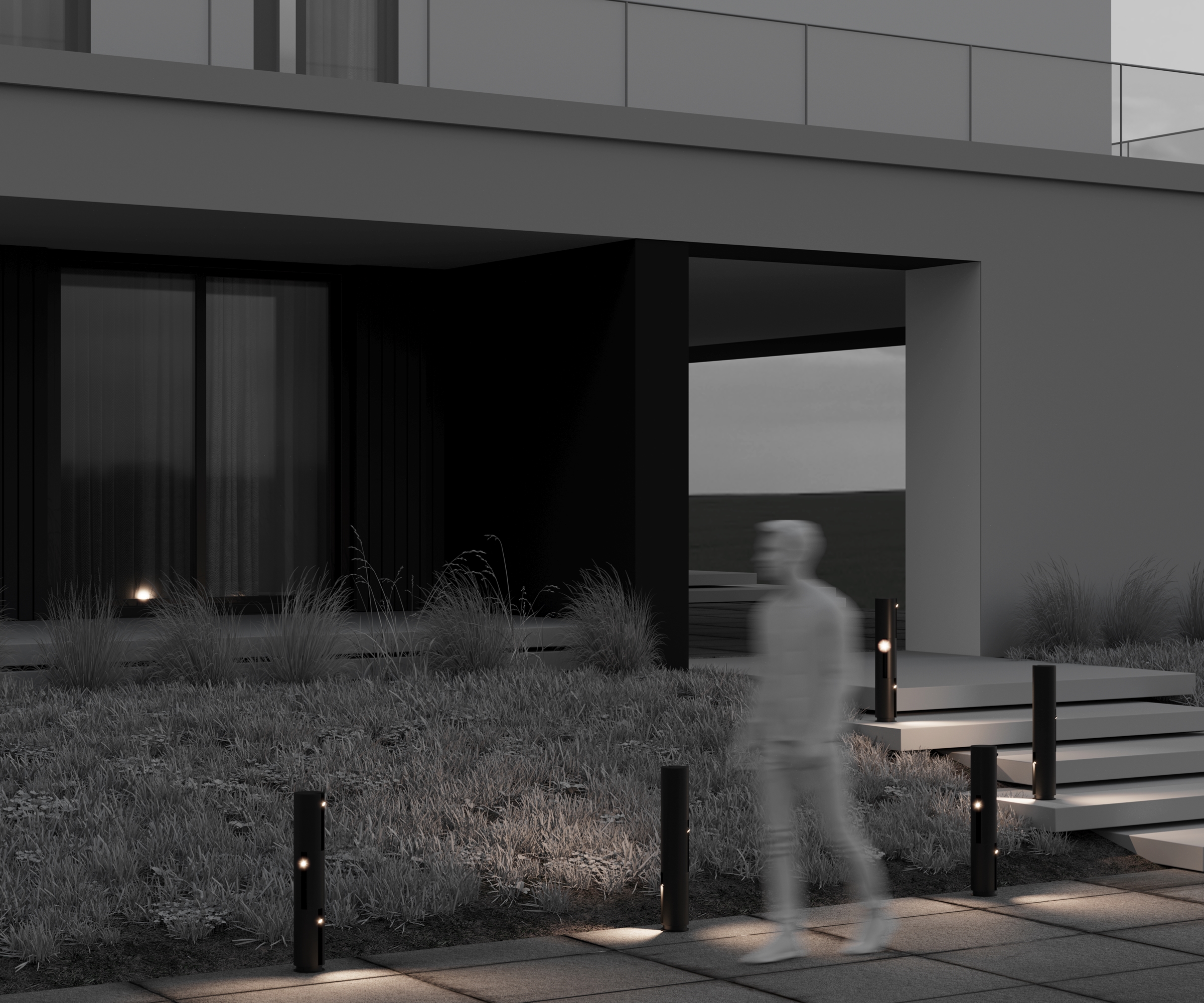 картинка Ландшафтный светильник Outdoor O468FL-L9B3K