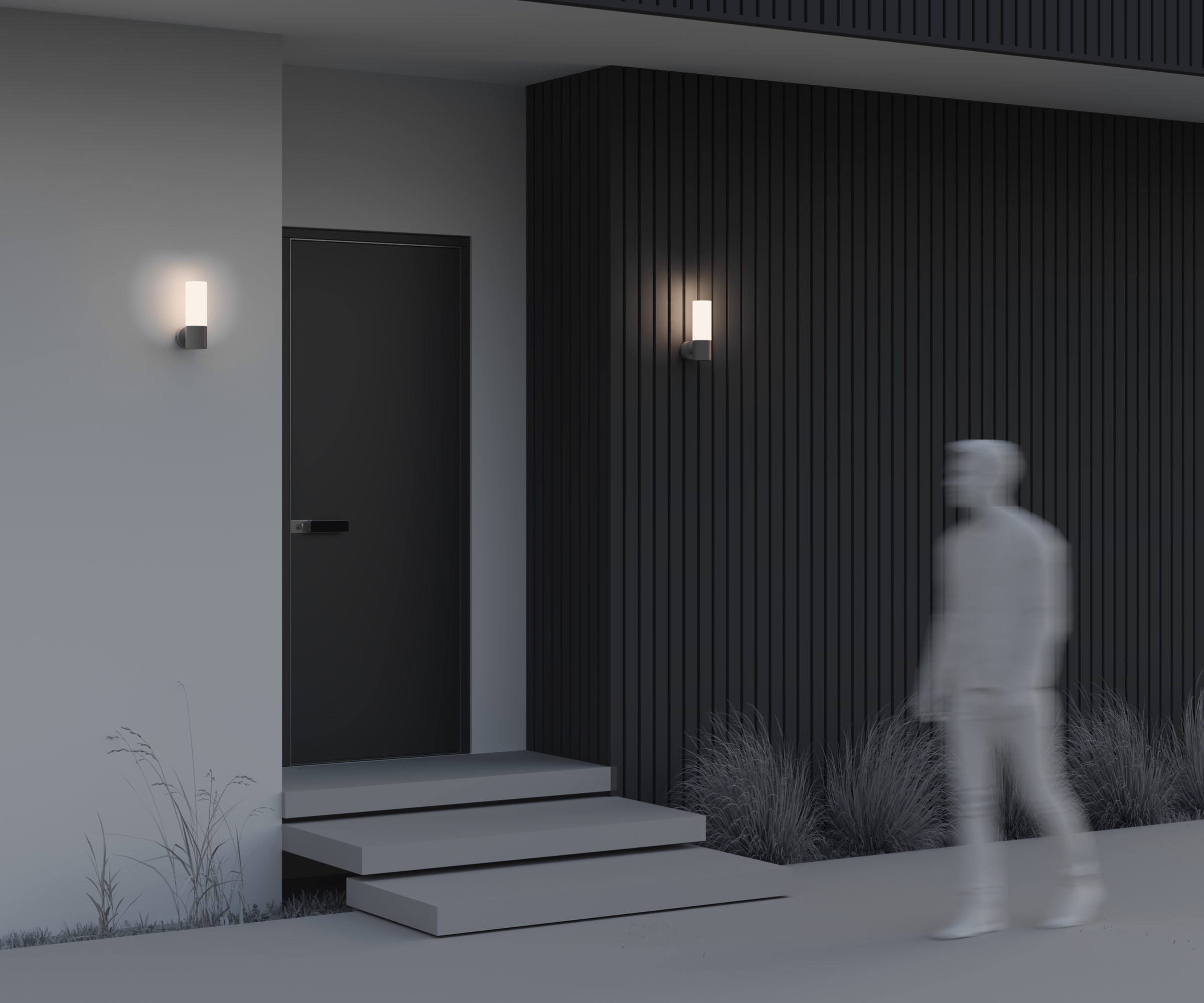 картинка Настенный светильник (бра) Outdoor O418WL-01GR