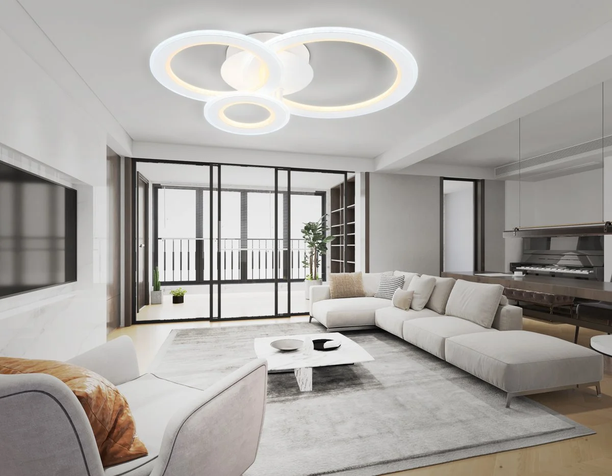 картинка Потолочный светодиодный светильник с пультом