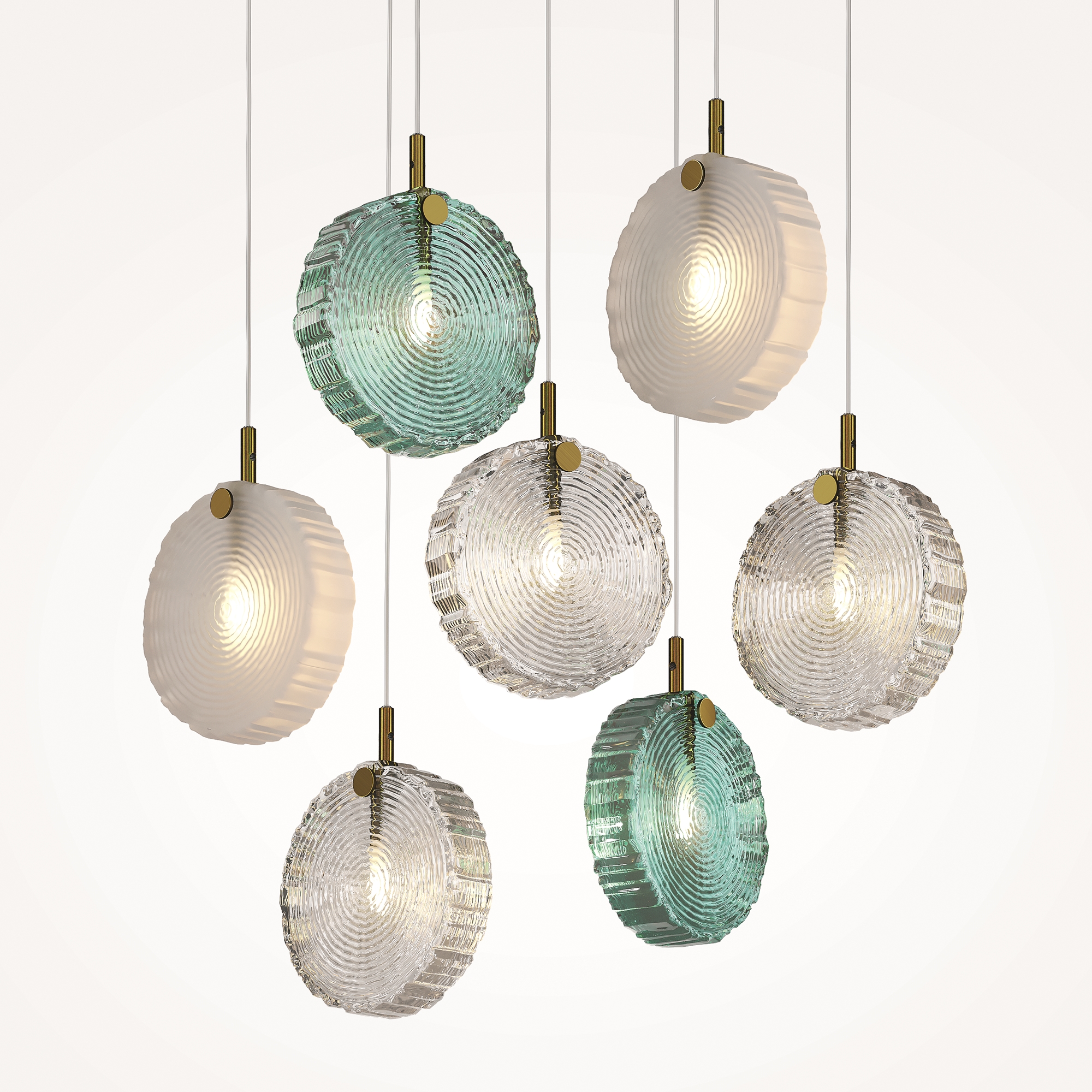 картинка Подвесной светильник Maytoni MOD254PL-07BS