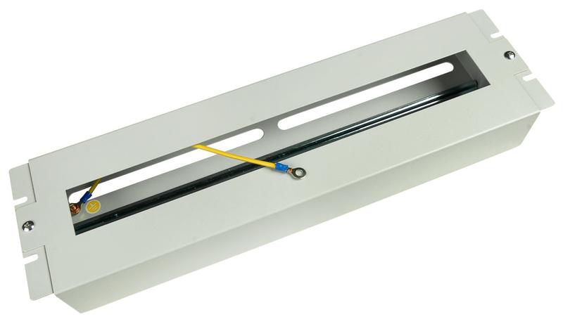 картинка Корпус с DIN-рейкой на 22 места PS-3U 19дюйм 3 юнита Cabeus 7707c