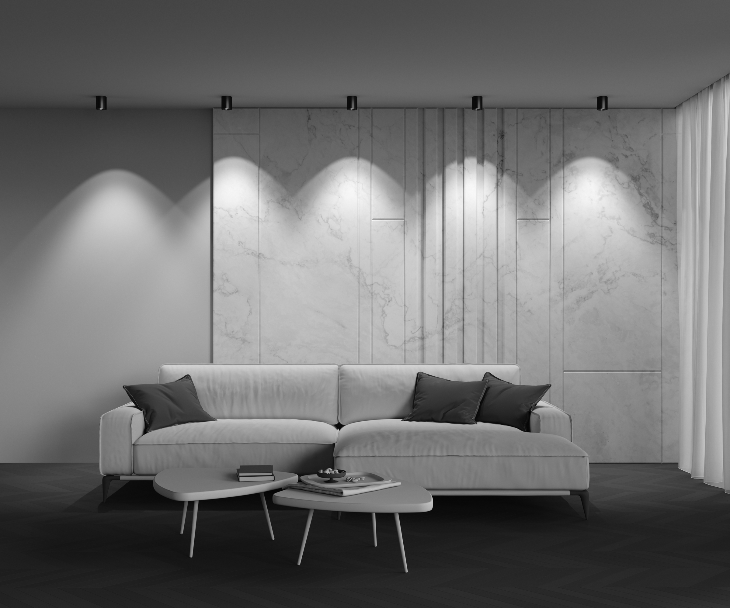 картинка Потолочный светильник Technical C064CL-12W3K-RD-B