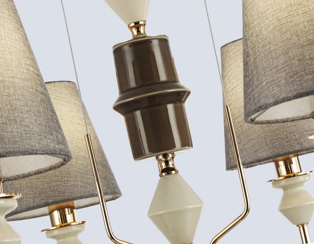 картинка Подвесная люстра с абажурами LH75401