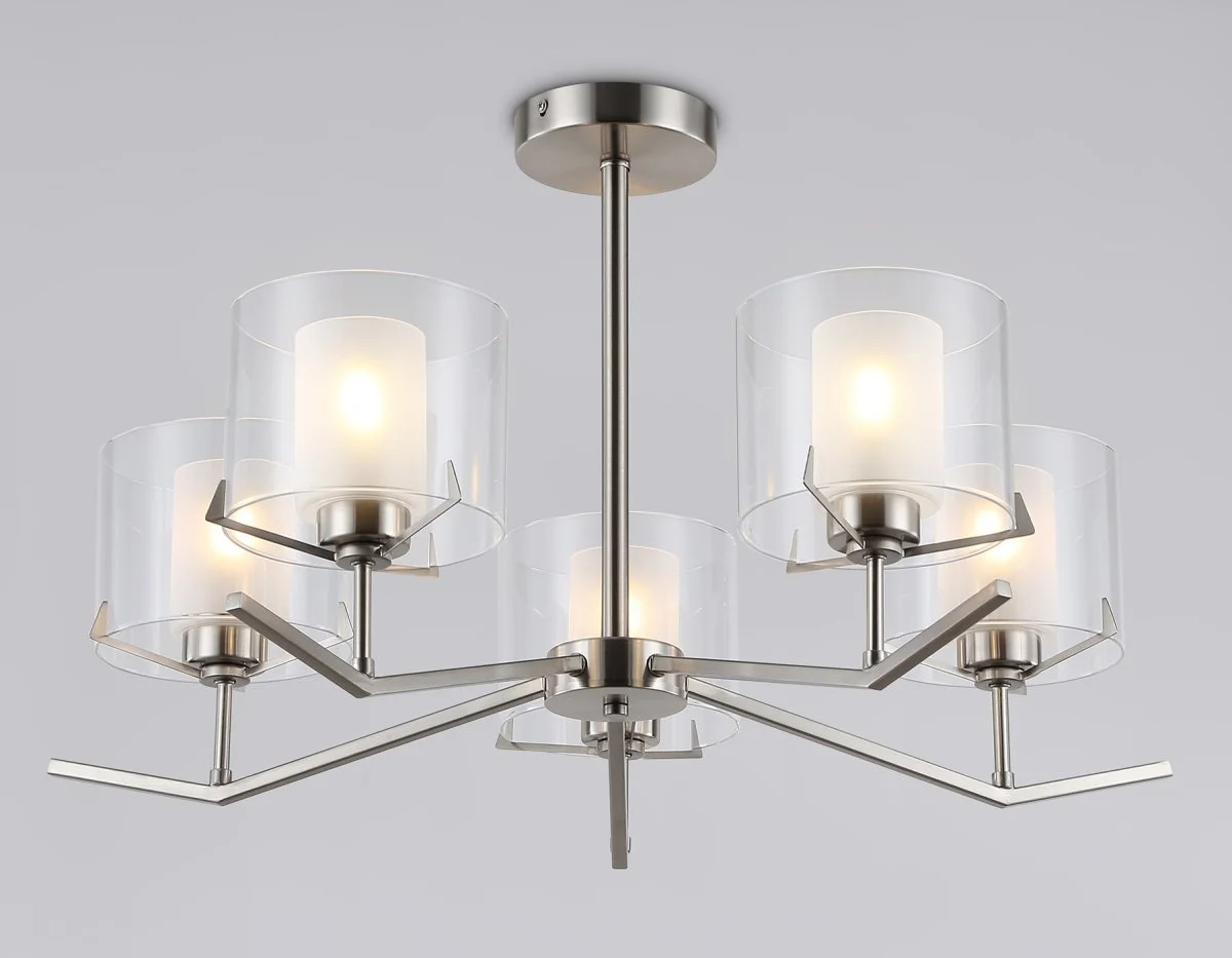 картинка Люстра со стеклянными плафонами на штанге LH57001