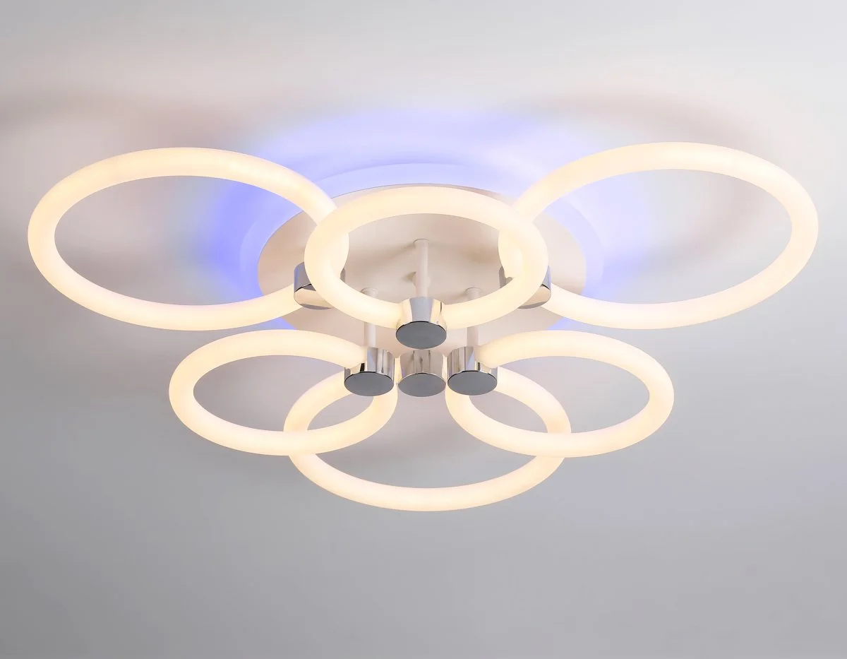 картинка Светодиодный потолочный светильник с подсветкой