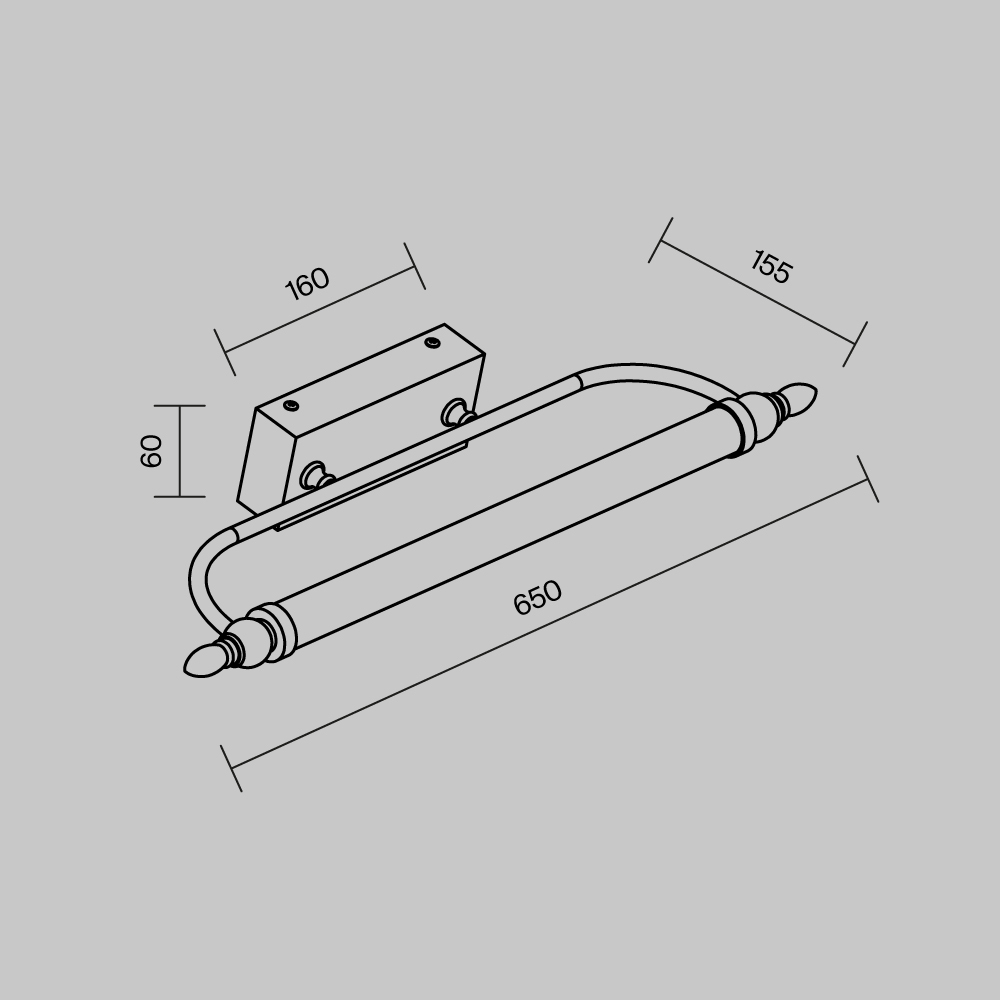 картинка Подсветка Maytoni MIR014WL-L12C3K