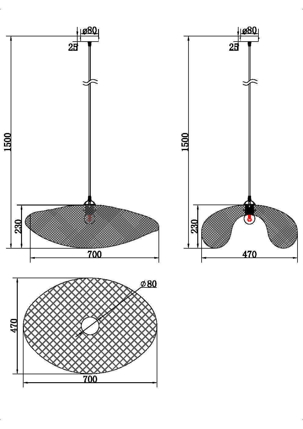 картинка Подвесной светильник Freya FR5243PL-01BR9