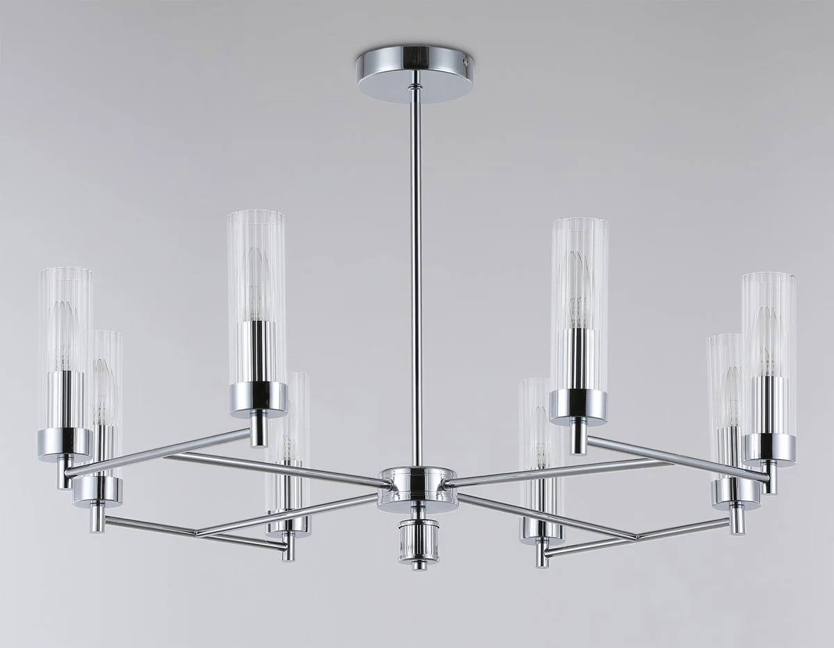 картинка Люстра со стеклянными плафонами на штанге LH55152