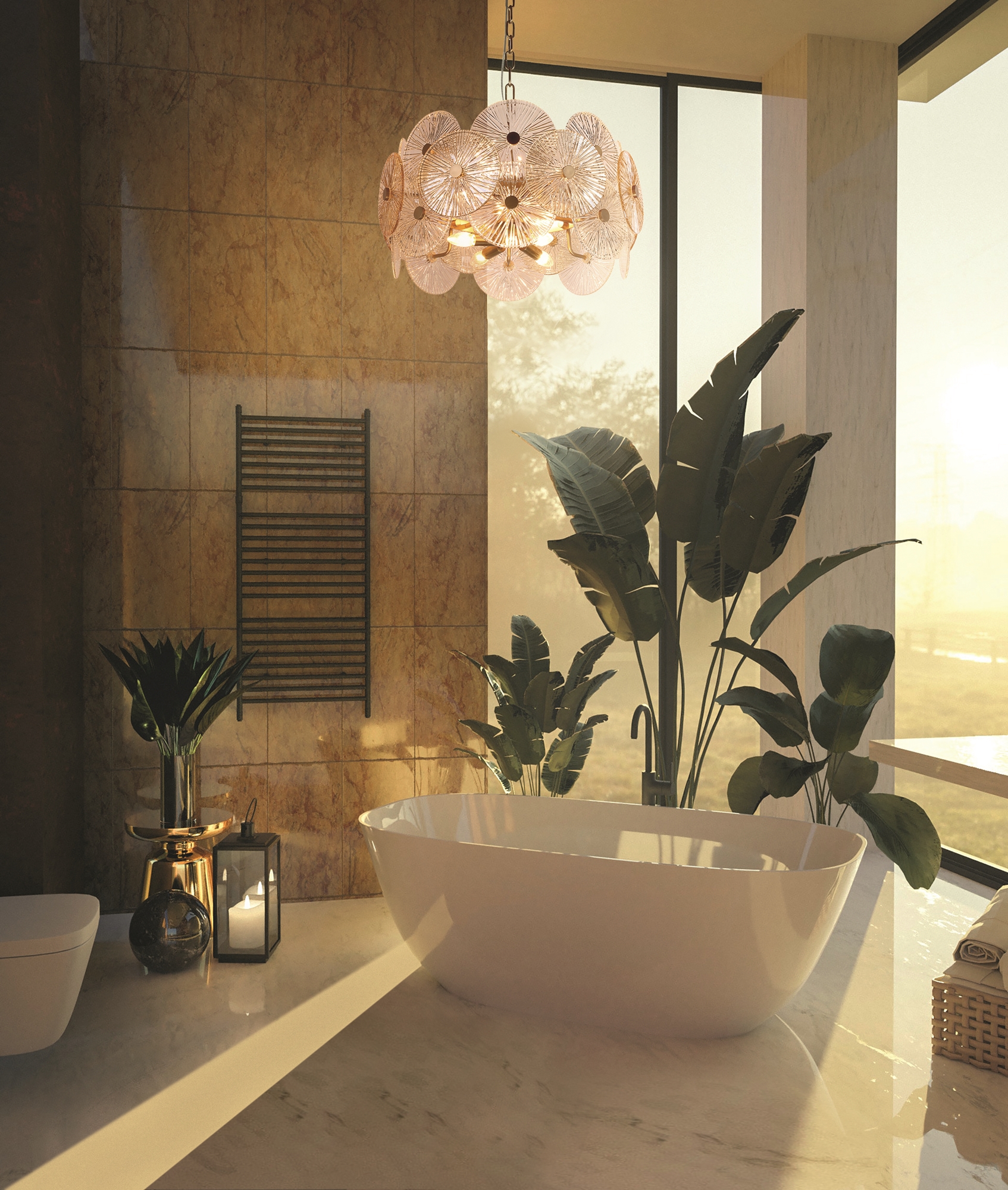 картинка Подвесной светильник Maytoni MOD007PL-08G