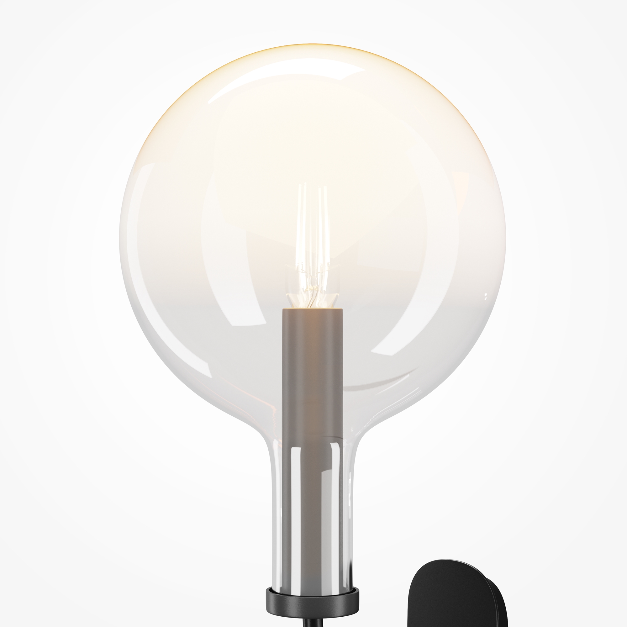 картинка Настенный светильник (бра) Maytoni MOD333WL-01B