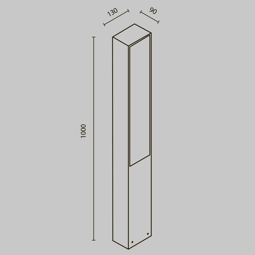 картинка Ландшафтный светильник Outdoor O470FL-L20GF3K