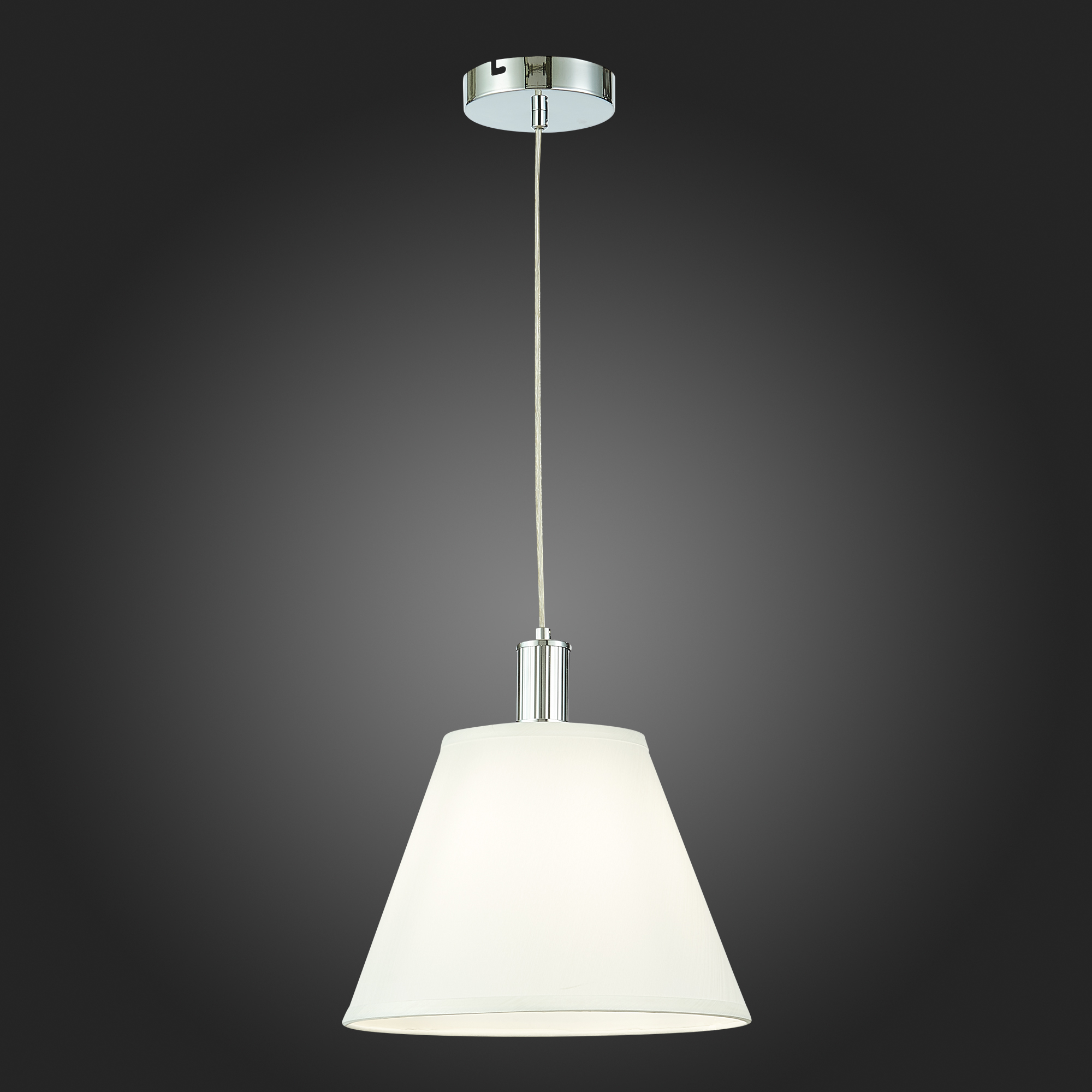 картинка SLE111303-01 Подвес Хром/Белый E27 1*60W