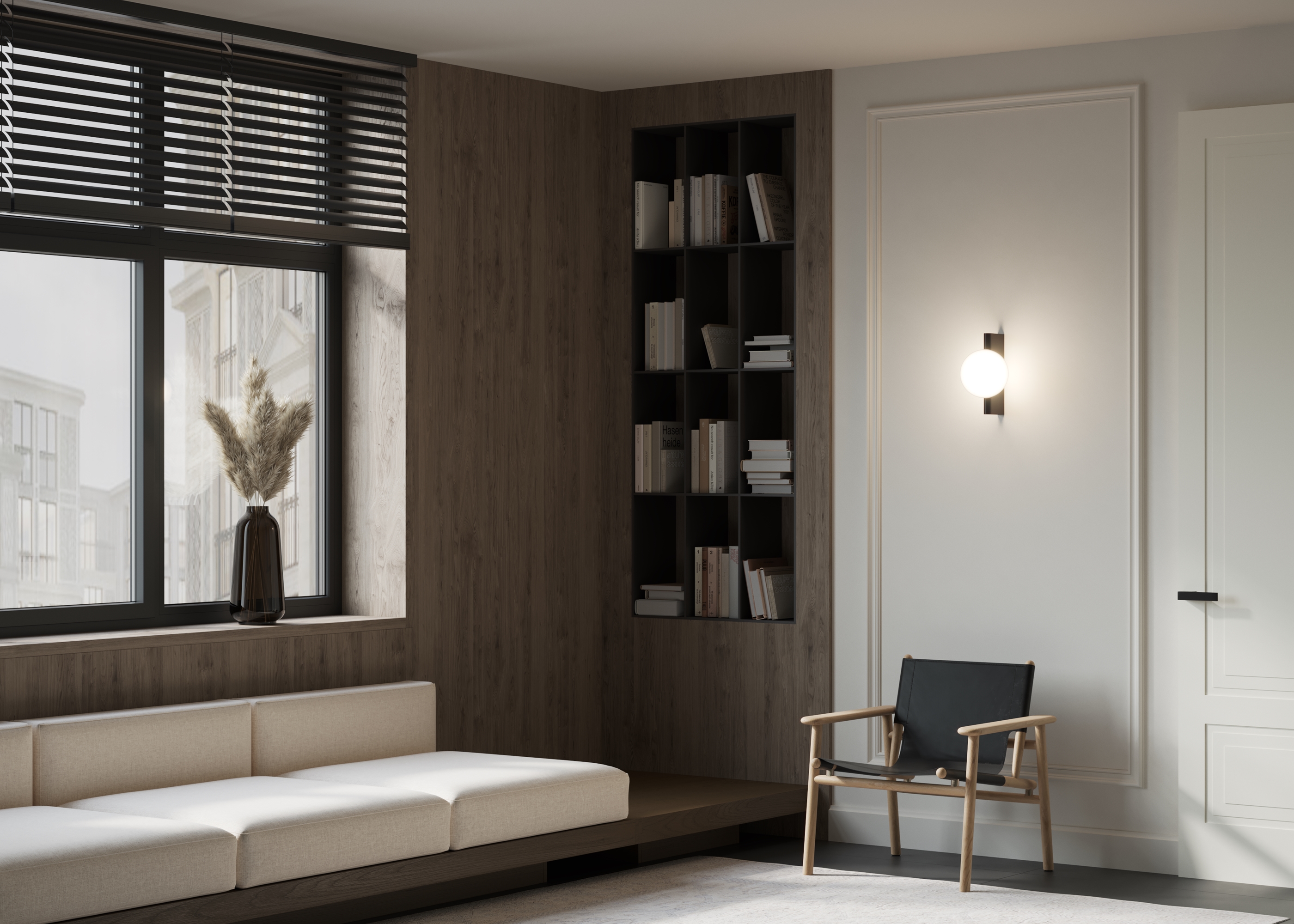 картинка Настенный светильник (бра) Maytoni MOD324WL-01B