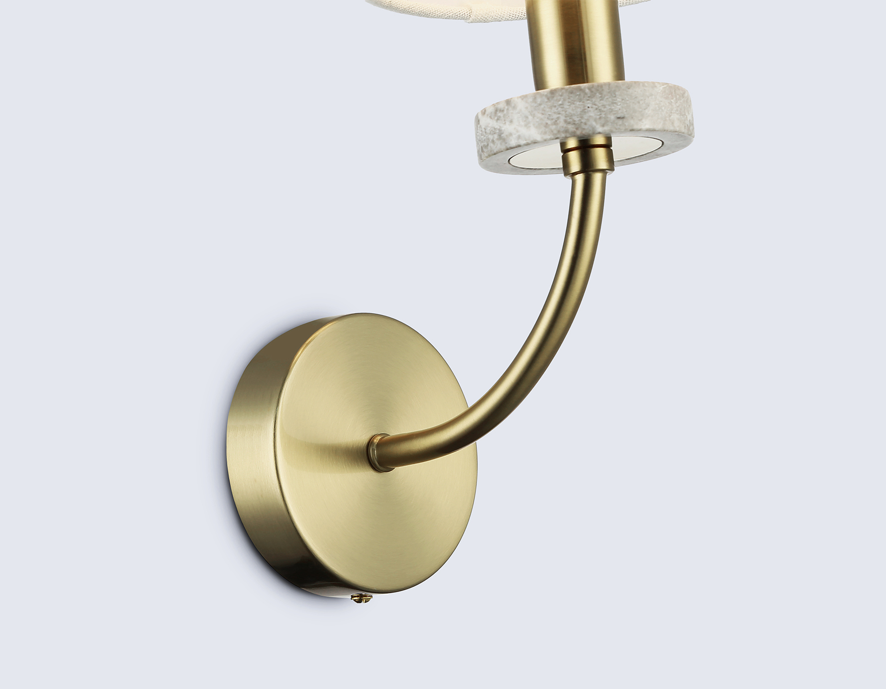 картинка Настенный светильник с абажуром и мрамором LH75359