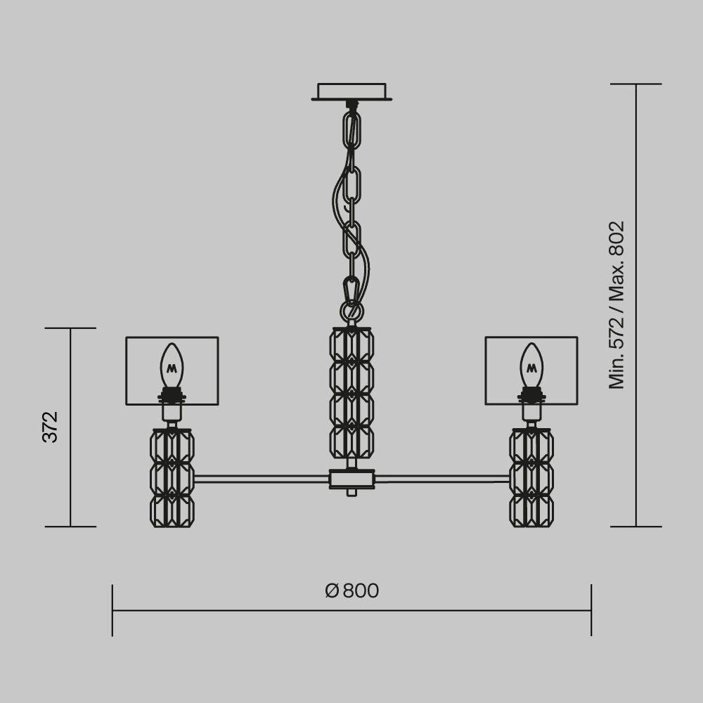 картинка Люстра Maytoni DIA008PL-07CH