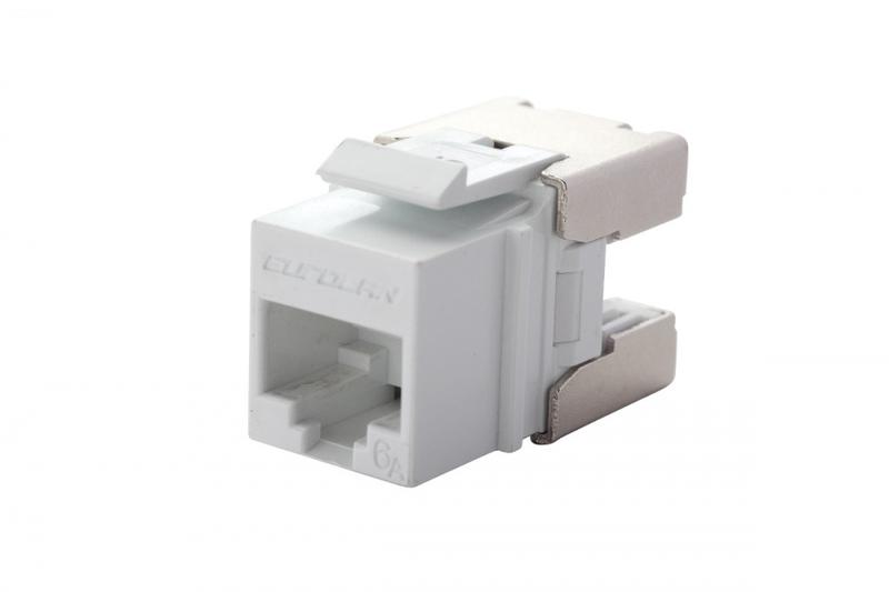 картинка Модуль UTP кат.6A Keystone Q-Tool бел. Eurolan 16B-UA-03WT