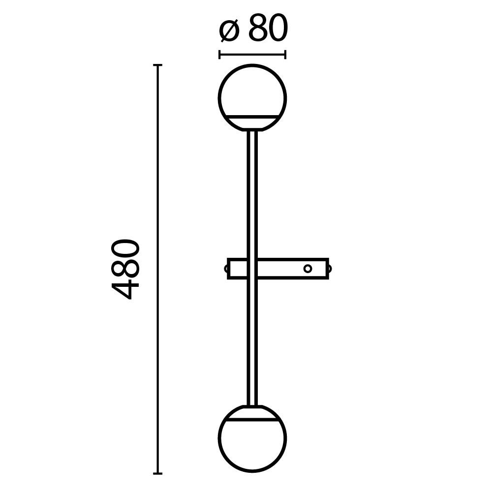 картинка Настенный светильник (бра) Maytoni MOD285WL-L10BS3K