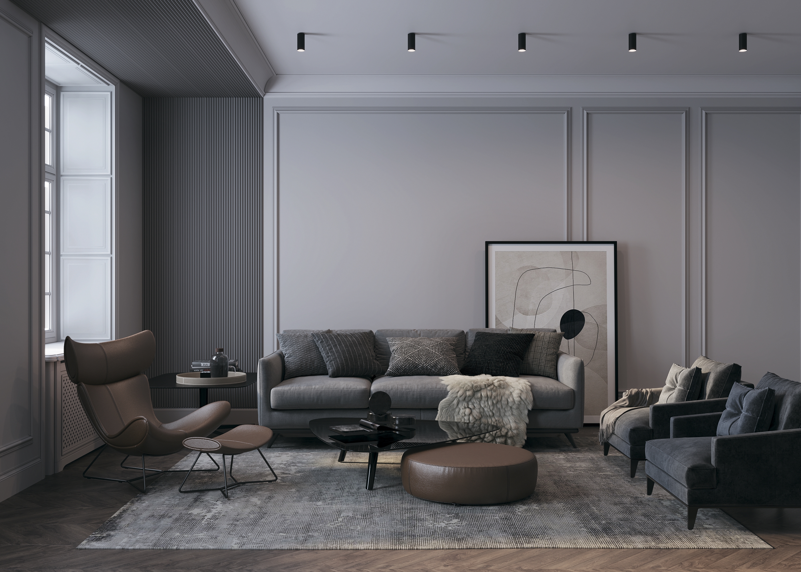 картинка Потолочный светильник Technical C052CL-01B